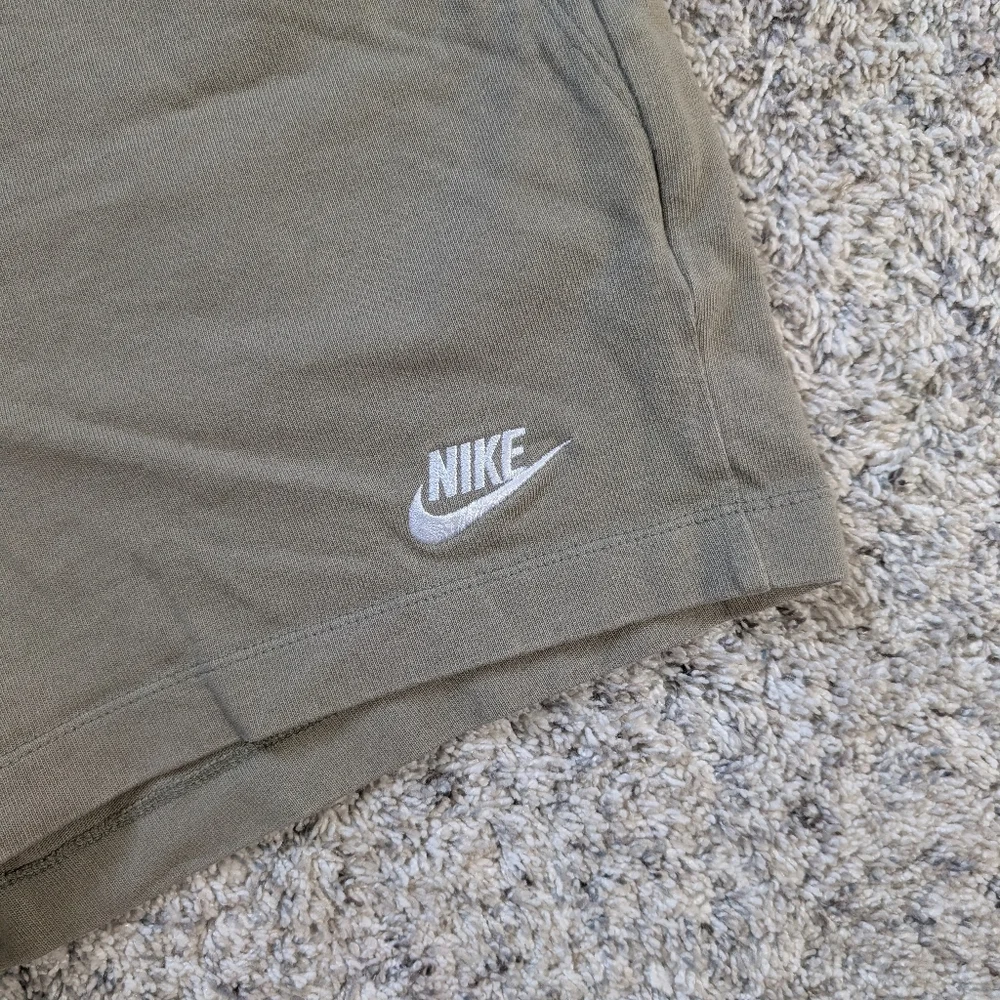 Nike Olive Green Athletic Shorts - Picture 2 of 5